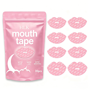 HLK OEM ODM Nastro Adesivo Ipoallergenico a Forma di Labbra Rosa con Collagene per Russamento, per un Sonno Migliore <span class=keywords><strong>e</strong></span> Sollievo dal Russare - Product Image 1