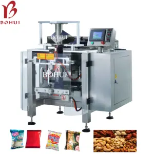 Automatic multi-function sachet pouch tea sugar chips nuts food other vertical packaging machine sealing machine filling machine