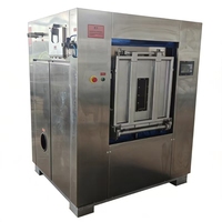 Laveuse-essoreuse industrielle à barrière de 30 kg à prix avantageux / Machine à laver à barrière sanitaire pour projets de blanchisserie médicale
