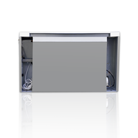 Unité de ventilo-convecteur vertical encastré à haute pression statique avec moteur de soufflerie de climatisation 220V, télécommande, faible bruit