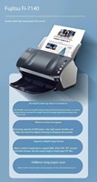 Escáner de Documentos Fujitsu Fi-7180 A4, Resolución Óptica de 600 DPI, USB 3.0, CMOS, Alimentación Dúplex, Velocidad de 50 Páginas, Disponible en Oficina