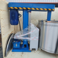 Mélangeur Disperseur de Peinture Haute Vitesse à Grande Capacité (1000L) pour Laboratoire et Ligne de Production Industrielle – Réponse Rapide