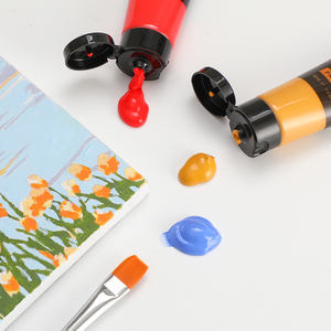 Bomeijia ชุดสีอะคริลิค24สี35มล. แบบมืออาชีพปลอดสารพิษ - Product Image 2