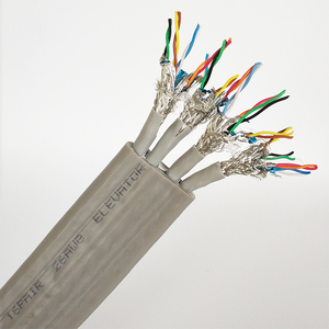 <span class=keywords><strong>Cable</strong></span> de Elevador <span class=keywords><strong>UTP</strong></span> Cat5e Plano <span class=keywords><strong>Flexible</strong></span> de 24 Hilos Blindado TVVBP <span class=keywords><strong>para</strong></span> Venta al por Mayor - Product Image 3