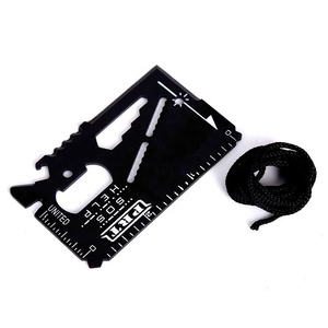 Kongbo-Kit de survie avec carte de crédit, accessoire de camping, idéal pour les poissons, 14 en 1 - Product Image 4