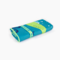 NABAIJI Serviette de plage en microfibre recyclée à double impression personnalisée avec élastique