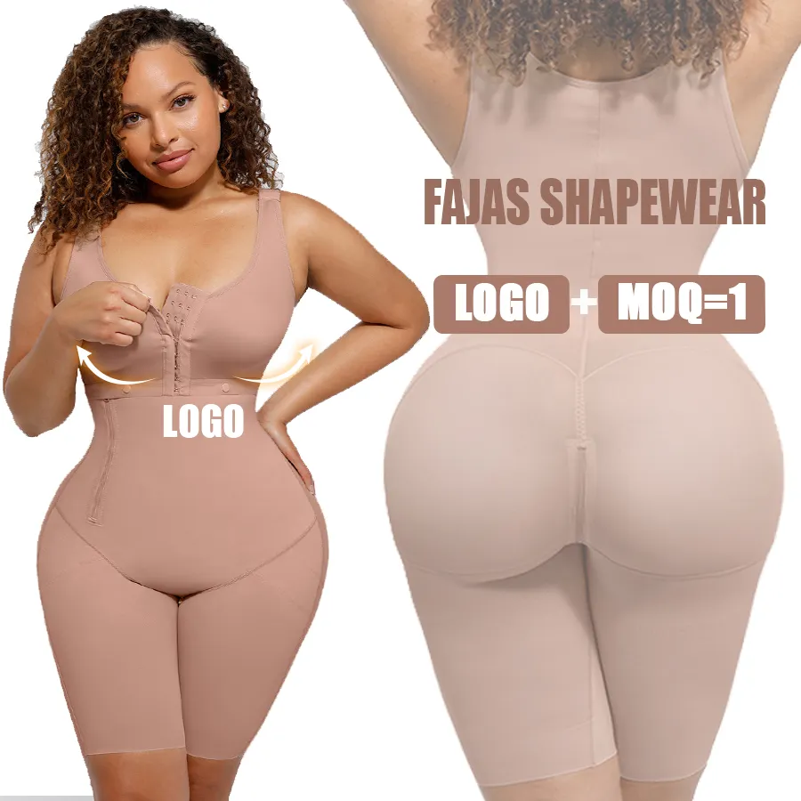 HEXIN Fajas Shapewear yüksek sıkıştırma vücut şekillendirici karın kontrol zayıflama Shapewear kadınlar için
