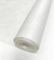Tissu satiné en acétate double face, 100% polyester blanc, doux et lisse, adapté aux vêtements de nuit et aux robes de soirée.