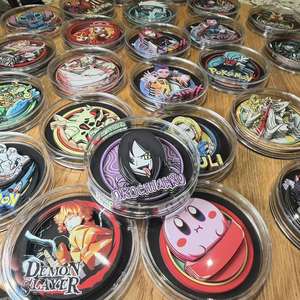 Aimant de réfrigérateur 3D en acrylique, motif Ninja Anime, art créatif, animation, vente en gros - Product Image 6