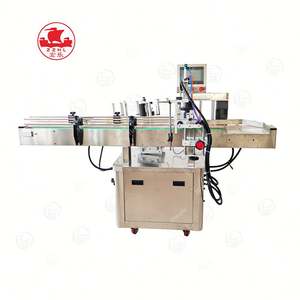 Étiqueteuse plate semi-automatique pour étiquettes plates pour emballage de sac plat de document de courrier avec imprimante de date - Product Image 1