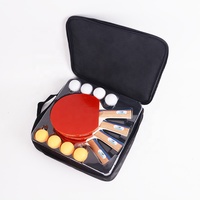 Ensemble de raquettes de tennis de table professionnelles légères personnalisées pour l'entraînement - Raquettes portables en gros