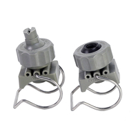 1-1/4 "2" PP Réglable Balle Prétraitement Unique Double Clip Oeillet Pince À Laver Buse de Pulvérisation