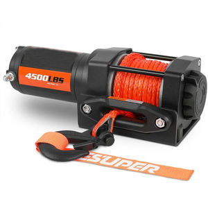 电动绞盘 12V 20000磅 钢丝绳 重型遥控越野4X4卡车绞盘 铝合金结构 - Product Image 4