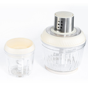 เครื่องบดสับอาหารไฟฟ้า 3 in 1 แบบใหม่ พร้อมโถแก้วสำหรับสับผัก เนื้อ กระเทียม หัวหอม บดมันฝรั่ง และอื่นๆ - Product Image 3