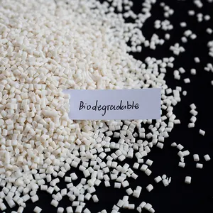 Wholesale Compostable PLA PBAT PHB Plastic Biodegradable Pellets For Shopping Bags And Garbage Bags