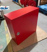 Armoire de rangement pour enrouleur de tuyau d'incendie Jinkai avec serrure, en acier au carbone, flexible, pour protection incendie, équipement d'urgence, lutte contre l'incendie, personnalisable