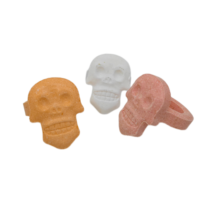 Bonbons pressés en forme d'anneaux, bonbons durs en forme d'anneaux pour Noël, bonbons en forme d'anneaux pour les friandises d'Halloween