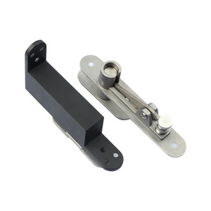 Bisagra para Muebles de Aleación de Zinc, Montaje Empotrado, Plateado/Negro, Duradera, Minimalista, para Caja de Herramientas - Product Image 3