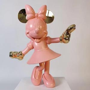 Harsen Handwerk Mickey Odm Oem Ornamenten Home Decoraties Figuur Speelgoed Sculptuur Standbeeld Levensgroot Mickey Standbeeld - Product Image 2