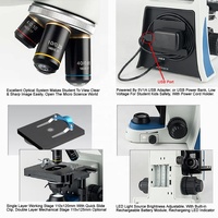 OPTO-EDU A11.0913-B Medical Laboratory Binocular Microscopio Biological Microscopes