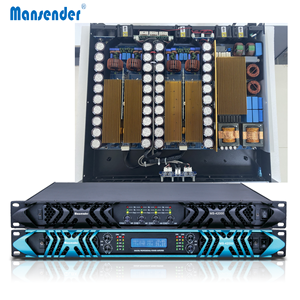 Mansender TOP VENTE Amplificateur Audio Professionnel Numérique Classe D 1U 2-4 Canaux Grande Puissance 2400 Watts MS-2400 Amp MS-42000 - Product Image 2
