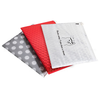 Sacs d'enveloppe à bulles Ziplock PE LDPE Pochette à fermeture éclair rembourrée à bulles pour les produits de maquillage