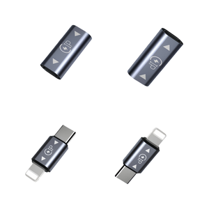 <span class=keywords><strong>Adaptador</strong></span> <span class=keywords><strong>OTG</strong></span> para <span class=keywords><strong>iPhone</strong></span>, USB C Tipo C a <span class=keywords><strong>Adaptador</strong></span> de 8 Pines, Compatible con Carga para Teléfono Móvil, Macho a Hembra - Product Image 2