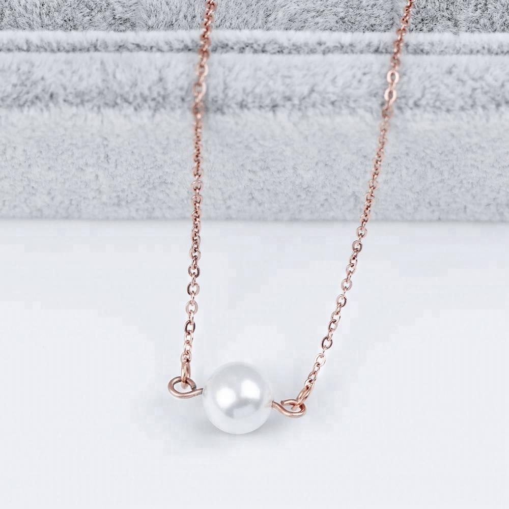 da de acero inoxidable Moneda de Oro colgante gargantilla collar de múltiples capas de agua dulce perla encanto collar de cadena
