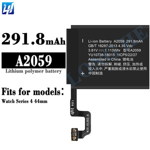 <span class=keywords><strong>Batteria</strong></span> ricaricabile OEM di alta qualità per <span class=keywords><strong>batteria</strong></span> di ricambio Appl serie 4 40mm 44mm A2058 A2059 - Product Image 4