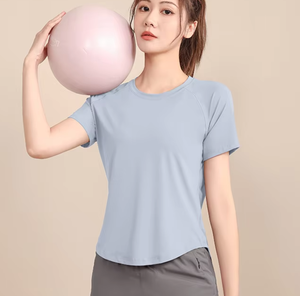 Conjunto de Yoga para <span class=keywords><strong>Mujer</strong></span>, Ropa Deportiva para Correr y Gimnasio, Nuevo Conjunto de 2 Piezas de Spandex/Poliéster de Secado Rápido, Diseño Sólido para Primavera/Verano - Product Image 2