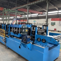 Máquina Perfiladora de Correas C Z, Totalmente Automática, PLC Hidráulico, Intercambiable, de Cambio Rápido, CE ISO, para Construcción de Estructuras de Acero