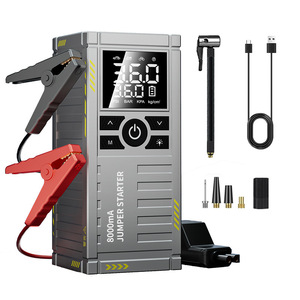 ปั๊มลมรถยนต์แบบพกพาพร้อมจอแสดงผลดิจิตอลอัจฉริยะ 80W 72V พร้อมจั๊มพ์สตาร์ท กระแสไฟสูงสุด 300A สำหรับใช้ในกรณีฉุกเฉิน - Product Image 5