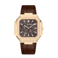 Großhandel Fabrikpreis Herren Luxus Automatik Edelstahl Saphirglas 45mm Gummiband 20mm Zeiger-Zifferblatt Chronograph