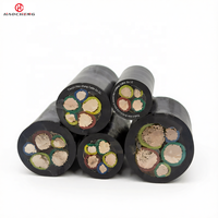 Kabel Fleksibel Berlapis Karet Tugas Berat YC 450/750V Konduktor Tembaga Kabel Daya Multi Inti