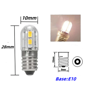 <span class=keywords><strong>E10</strong></span> BA9s dẫn bóng đèn thu nhỏ 3030 <span class=keywords><strong>SMD</strong></span> 6V 12V 24V 36V 48V 60V 120V 240V Đèn báo đèn tín hiệu đèn tiết kiệm năng lượng - Product Image 5