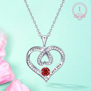 ดาวพระอาทิตย์อินเทรนด์การออกแบบที่โรแมนติกของผู้หญิงที่กำหนดเองชุบทองได้รับการรับรองจากบุคคลที่สามสร้อยคอจี้เพทายรูปหัวใจ925บริสุทธิ์ - Product Image 2