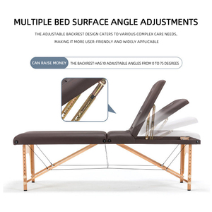 <span class=keywords><strong>Table</strong></span> <span class=keywords><strong>de</strong></span> massage professionnelle pliable avec hauteur réglable pour les cils, le <span class=keywords><strong>tatouage</strong></span>, la physiothérapie - Product Image 2
