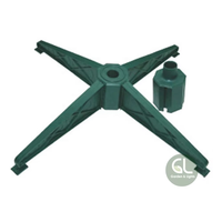 Support de sapin de Noël en plastique G&L écologique de haute qualité, 4 ou 3 pièces, modèle GL2024731-2, taille 19mm/22mm, fabriqué en Chine