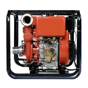 고압 무쇠 수도 펌프 3 인치 디젤 엔진 펌프 농업 장비 관개