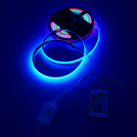 Bande LED COB RGBIC 576 LED/m 12V 24V adressable, couleur de rêve, sans points, flexible, pour éclairage de fond de télévision et de jeux