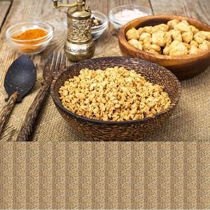 Chất Lượng Cao Texturize <span class=keywords><strong>Soya</strong></span> Chunks Đậu Nành Thịt Đậu Nành Mince Bóng Nuggets Làm Máy <span class=keywords><strong>S</strong></span>ản Xuất Tại Trung Quốc - Product Image 4