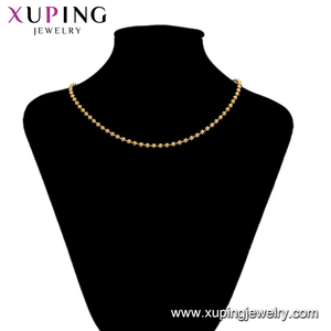 <span class=keywords><strong>Collana</strong></span> <span class=keywords><strong>Rosario</strong></span> in Stile Dubai con Catene Dorate, Gioielleria <span class=keywords><strong>di</strong></span> Moda Xuping 46303 - Product Image 6