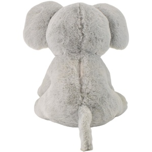 Tùy chỉnh công ty IP sang trọng linh vật trường Búp bê bông búp bê PP bông đầy siêu mềm sang trọng Comforter Xám Voi - Product Image 3