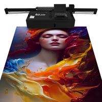 Portable Vertical UV CMJN Blanc Double Tête Mur Imprimante 3d Mur Peinture Machine Machine D'impression