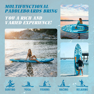 Planche de SUP personnalisée, fabriquée en PVC résistant aux UV, planche de <span class=keywords><strong>paddle</strong></span> gonflable, planche de SUP gonflable pour les sports nautiques en eau plate - Product Image 6