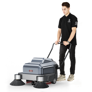 Garden Road Sweeper <b>Machine</b> <b>Walk</b>-behind Floor Sweeper Cleaning Equipment - Product Image 5