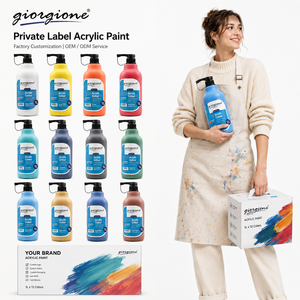 <span class=keywords><strong>Pintura</strong></span> Acrílica Giorgione 1000ml, 12 Colores, Lista para Enviar, Venta al Por Mayor, Personalizable, Pinturas Acrílicas Profesionales para Artistas - Product Image 6