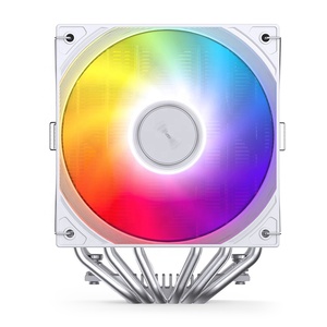 Nuevo Enfriador de CPU JONSBO CB80 Blanco de 120 mm con Doble Torre, 6 Tubos de Calor, <span class=keywords><strong>2</strong></span> Ventiladores ARGB PWM, TDP 260W para LGA115X/1200/1700/1851 AM5 AM4 - Product Image 5