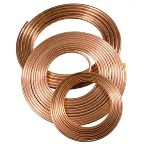 Copper Tube Copper Pipe C11000 C10200 C12000 C12200 Copper Pancake Pair  Coil for Air Conditioner - China Copper Pipe, Copper Pancake Coil