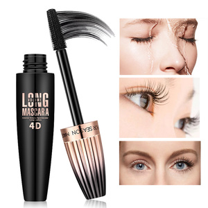 Máscara de Pestañas de Fibra 4D con Logotipo Personalizado ALIVER, Resistente al Agua, Pestañas Largas y Voluminosas, Maquillaje de Pestañas, Fabricante de Marca Privada OEM ODM - Product Image 1